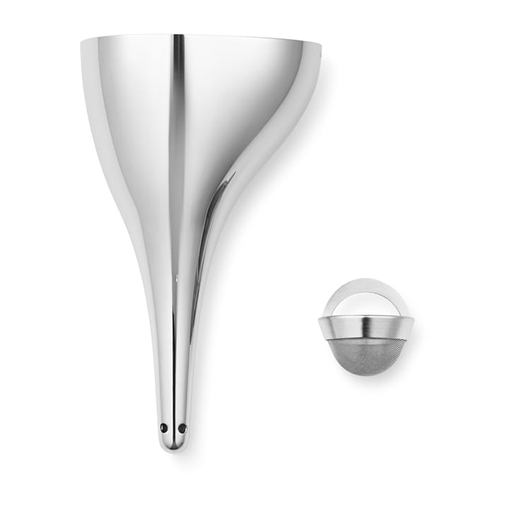 Decanter Sky con filtro - Acciaio inossidabile - Georg Jensen