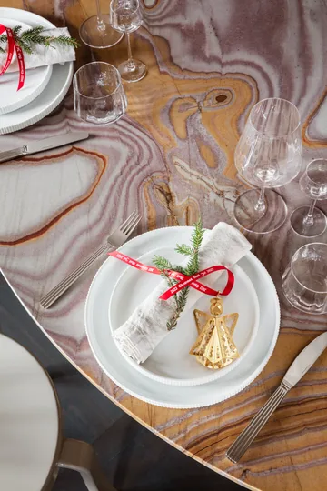 Decorazione albero angelo 2022 - placcato oro - Georg Jensen