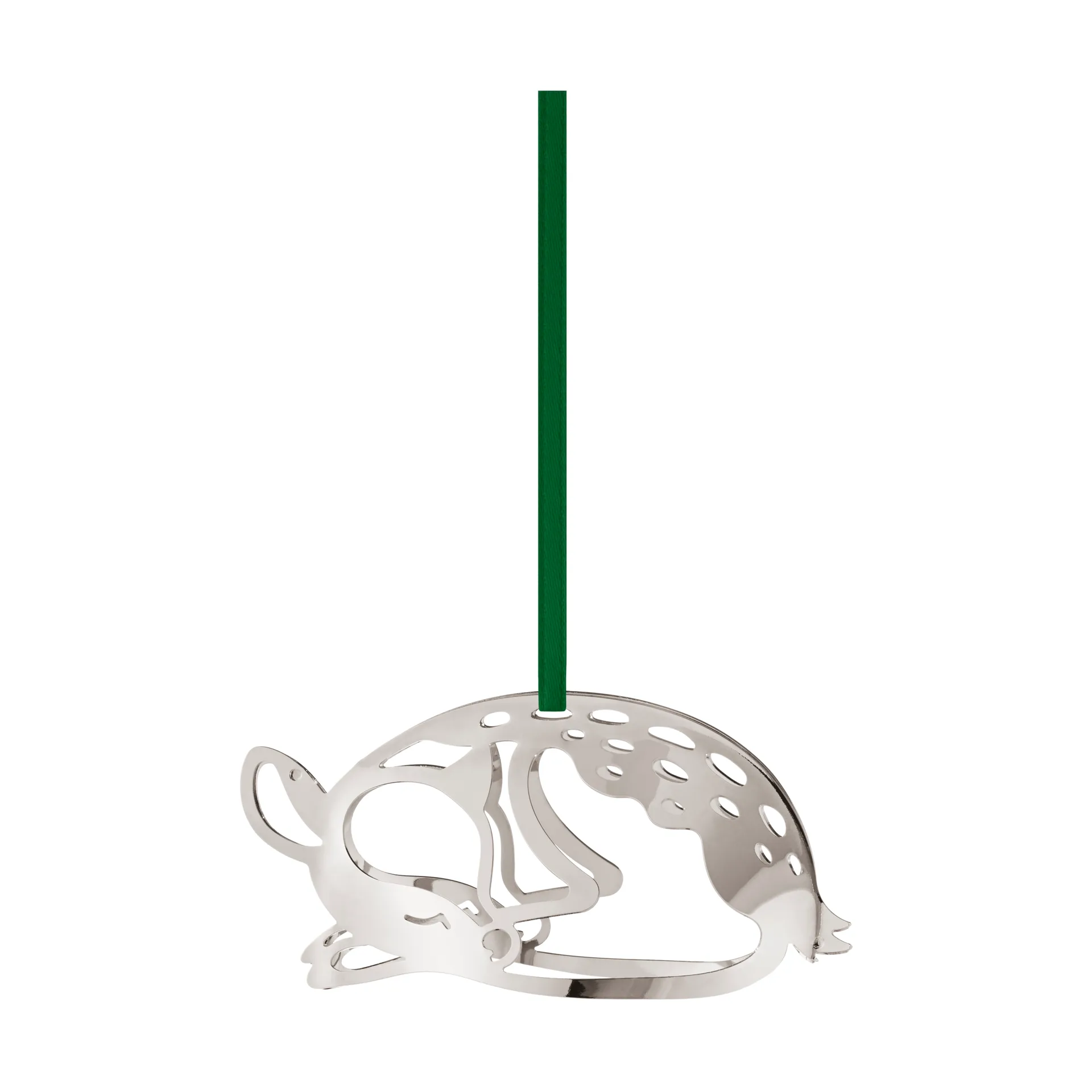 Decorazione natalizia anno 2023, daino, Laminato in palladio Georg Jensen