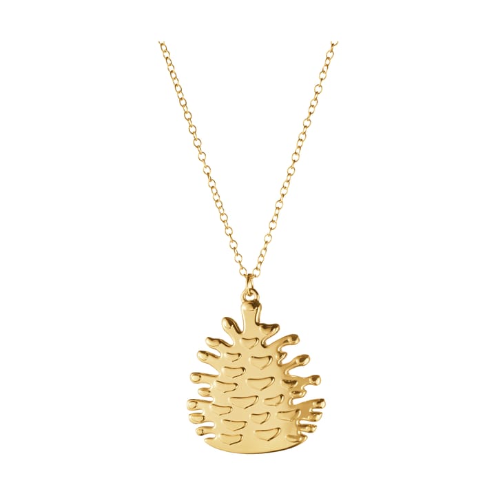 Decorazione natalizia anno 2023, pigna, Laminato in oro Georg Jensen