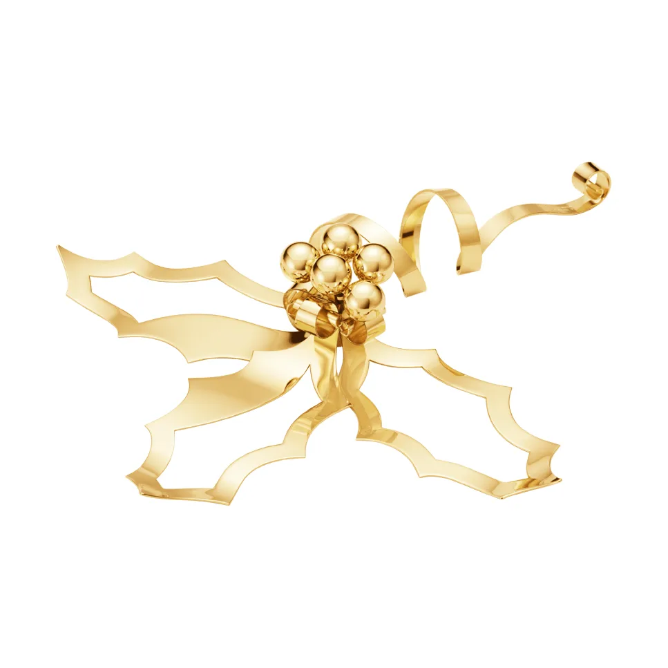 Decorazione natalizia da tavolo 2026, Oro, grande Georg Jensen