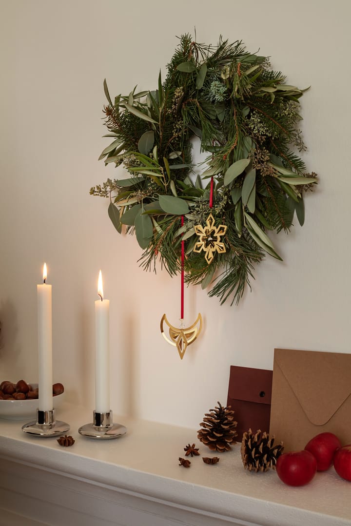 Decorazione natalizia fiocco di neve 2024, Placcato in oro Georg Jensen