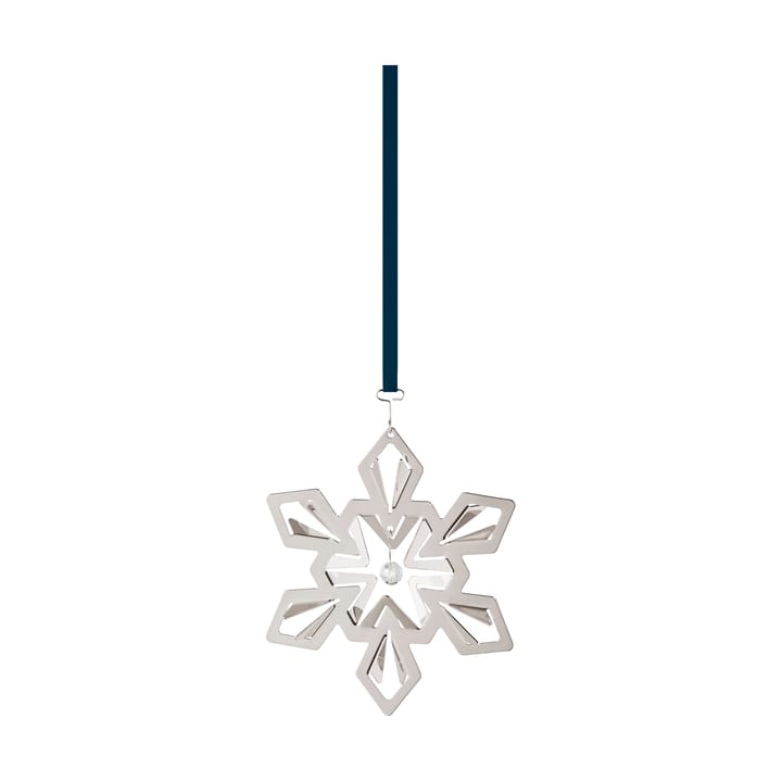 Decorazione natalizia fiocco di neve 2024, Placcato in palladio Georg Jensen