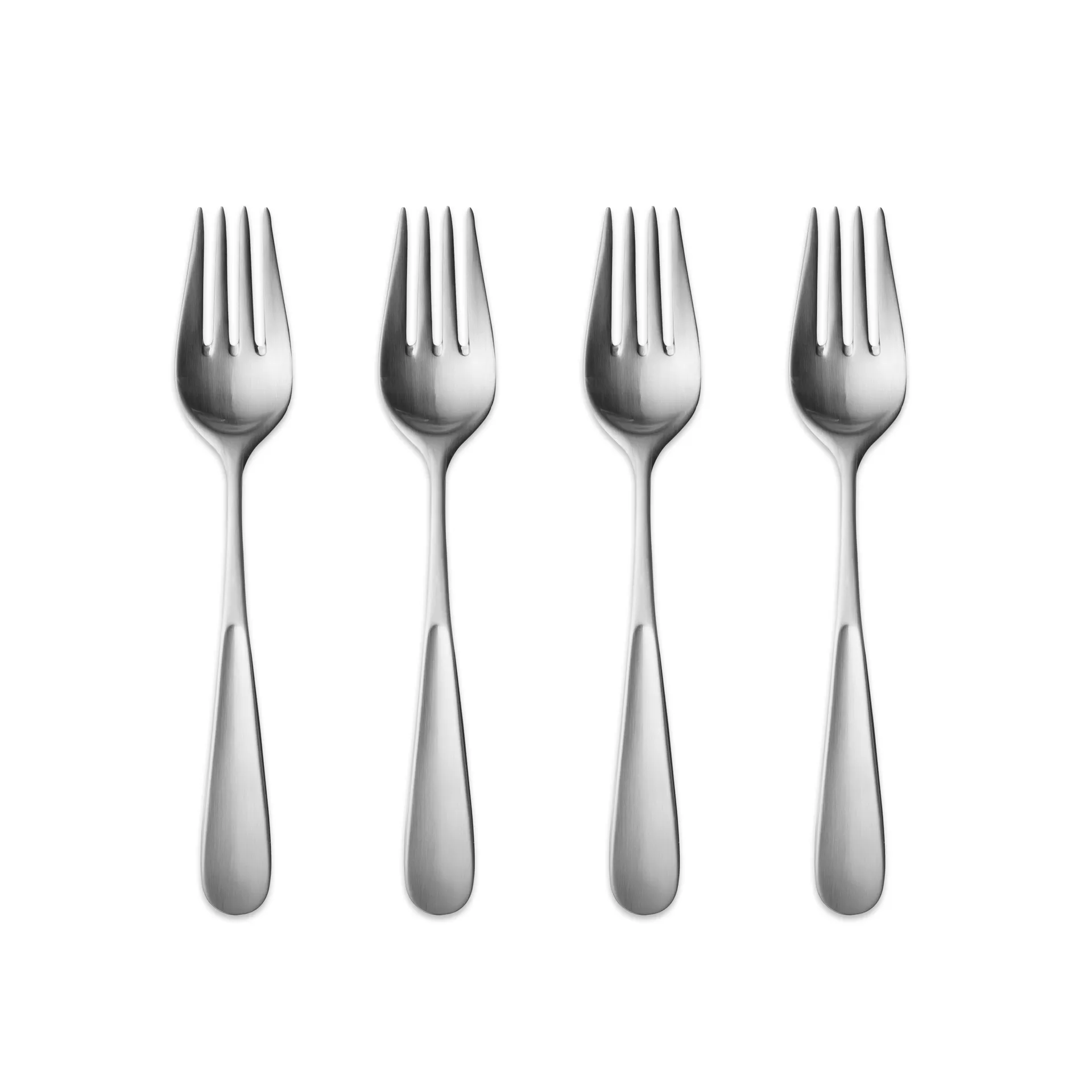 Forchetta opaca per torta Vivianna, confezione da 4 Georg Jensen