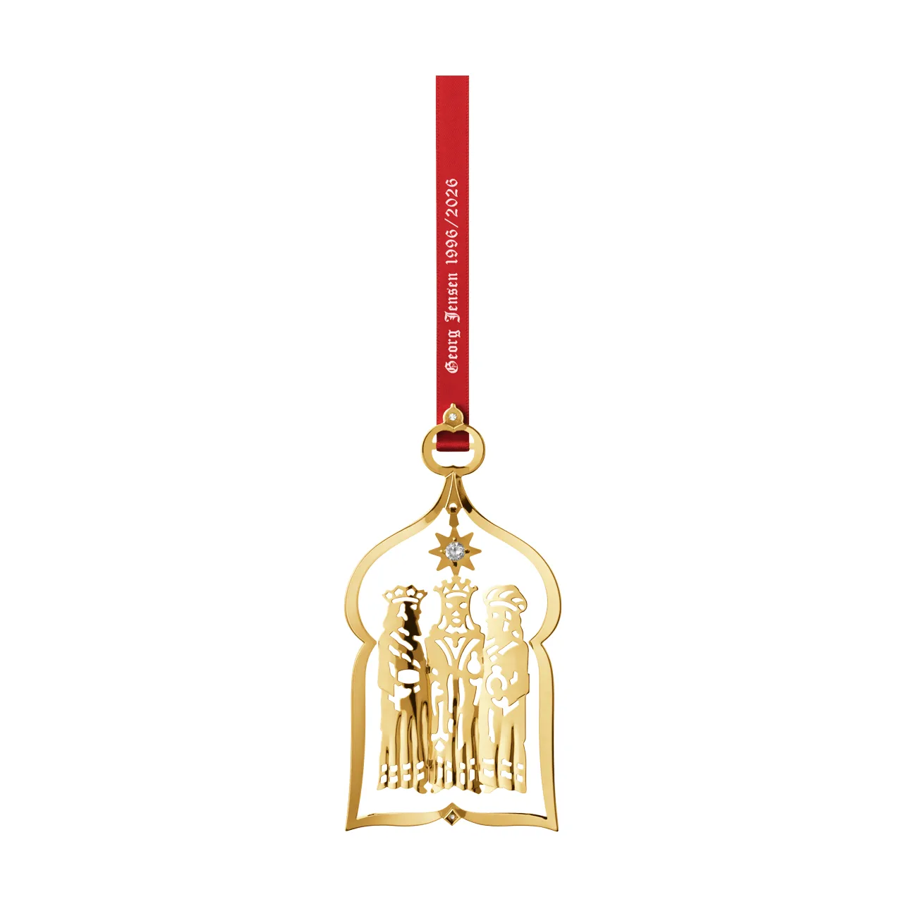 Georg Jensen mobile anniversario, Del 1996, oro Georg Jensen