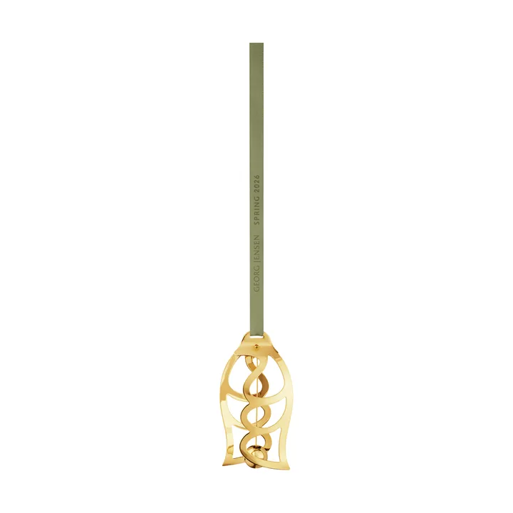 Georg Jensen ornamento pasquale - Tulipano, placcato in oro 18 K, 2026 - Georg Jensen