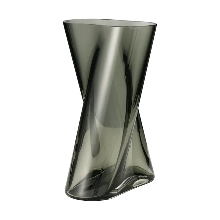 Lituus vaso in vetro - Grigio, medio - Georg Jensen