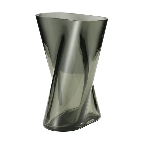 Lituus vaso in vetro - Grigio, piccolo - Georg Jensen