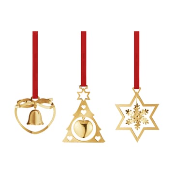 Mini-mobili del 2024 in 3 parti - Placcato in oro - Georg Jensen