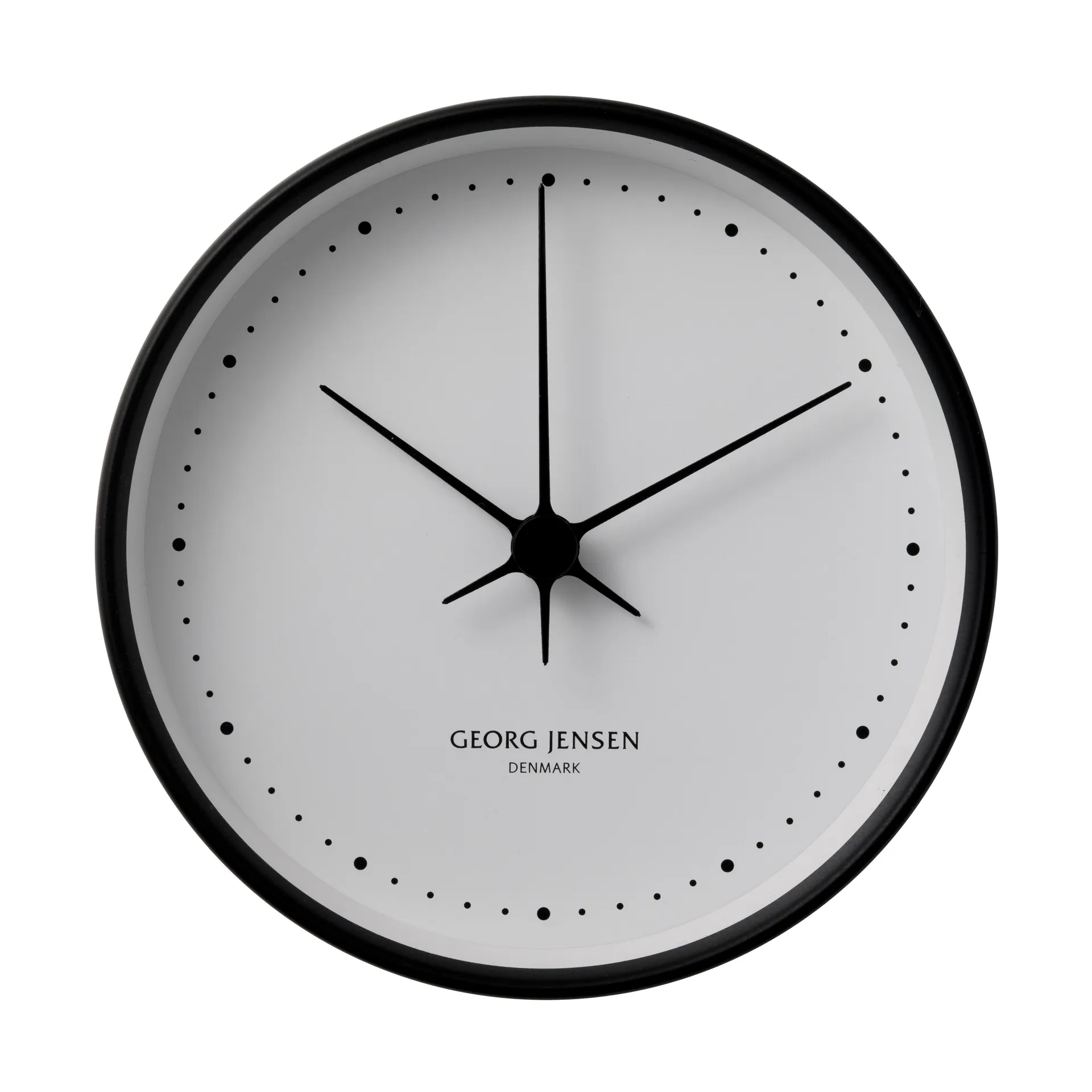 Orologio da parete Koppel bianco-nero, Ø 22 cm
​ Georg Jensen