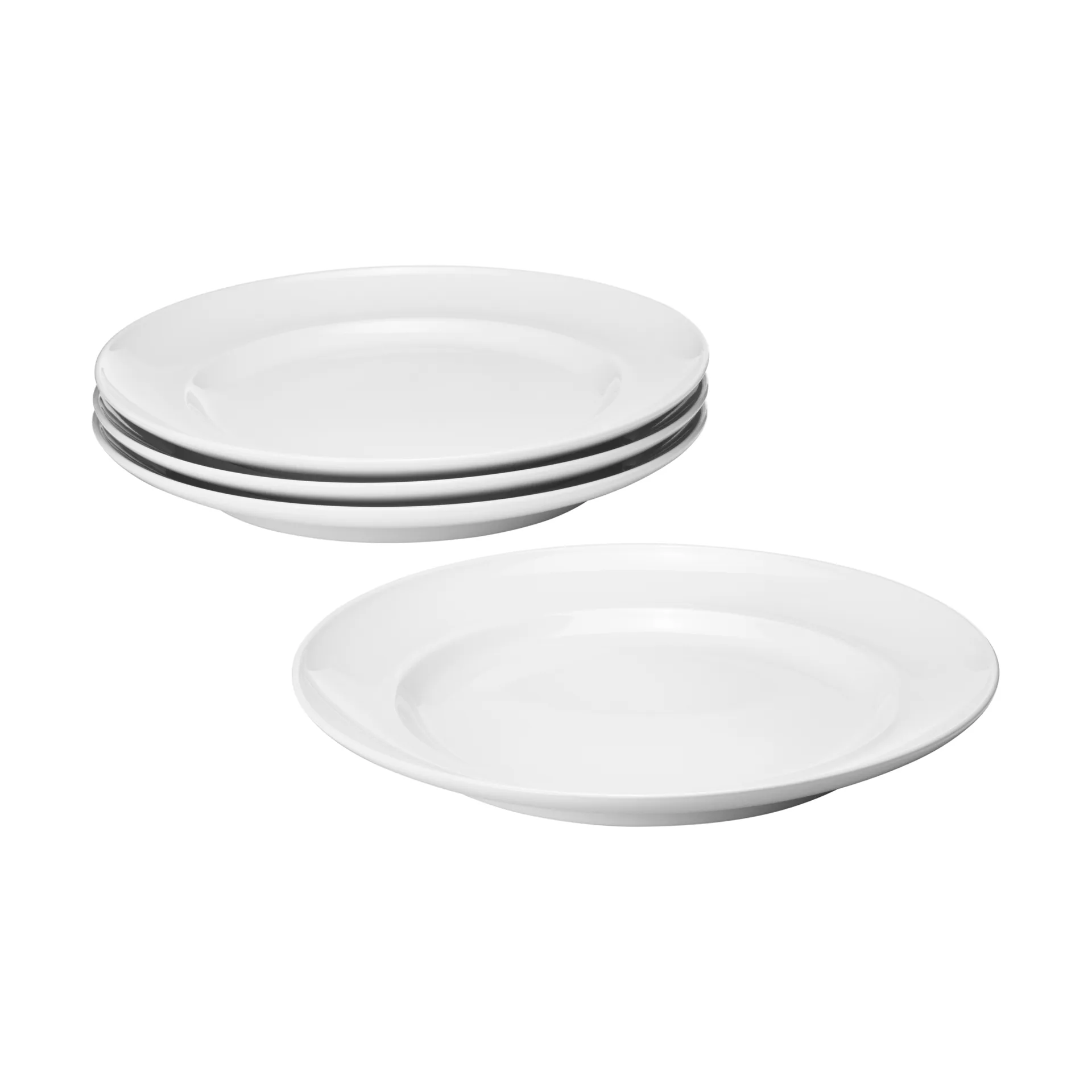 Piatto da cena Koppel Ø27 cm confezione da 4, Bianco Georg Jensen