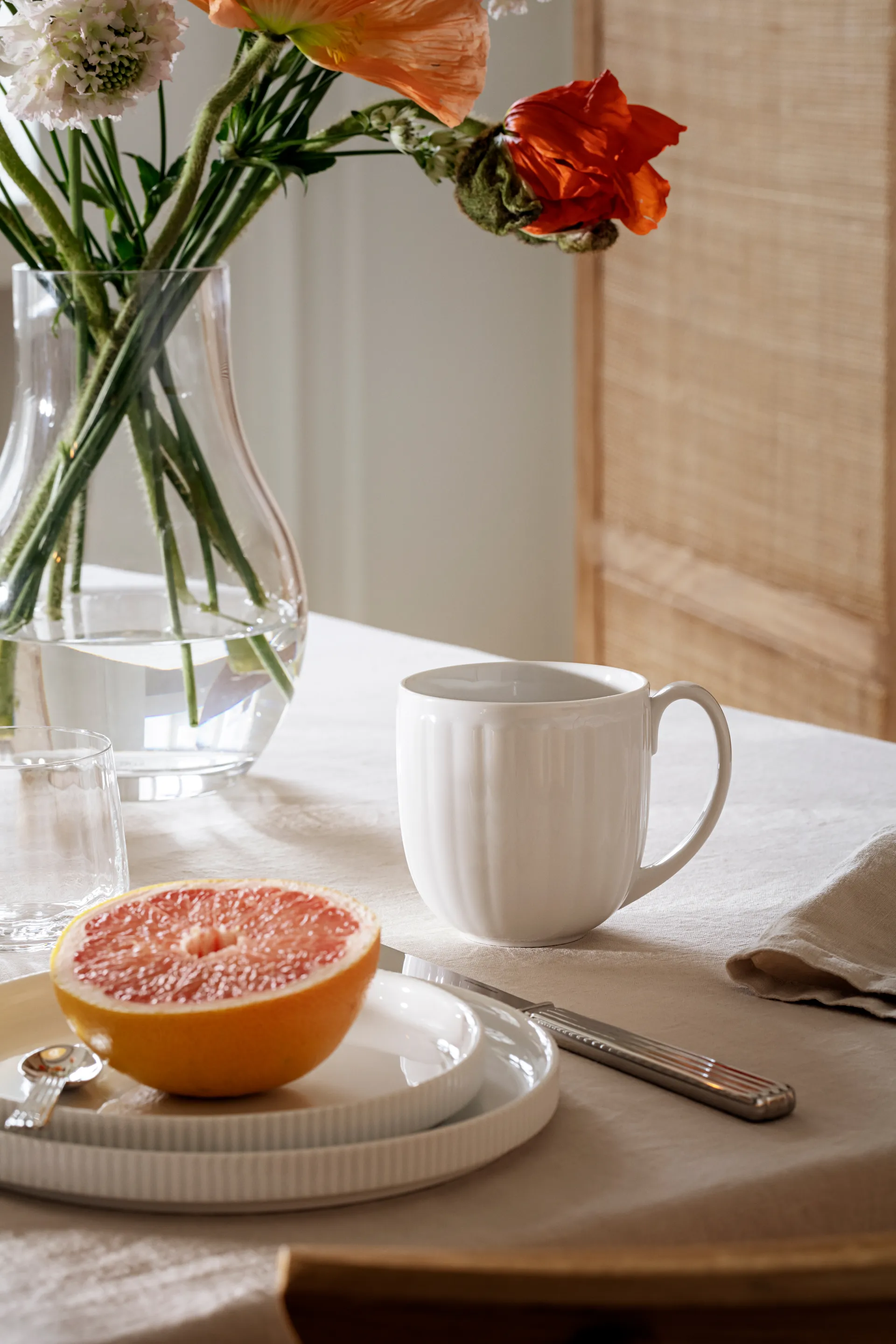 Piatto da frutta Bernadotte Ø 17 cm, Bianco Georg Jensen