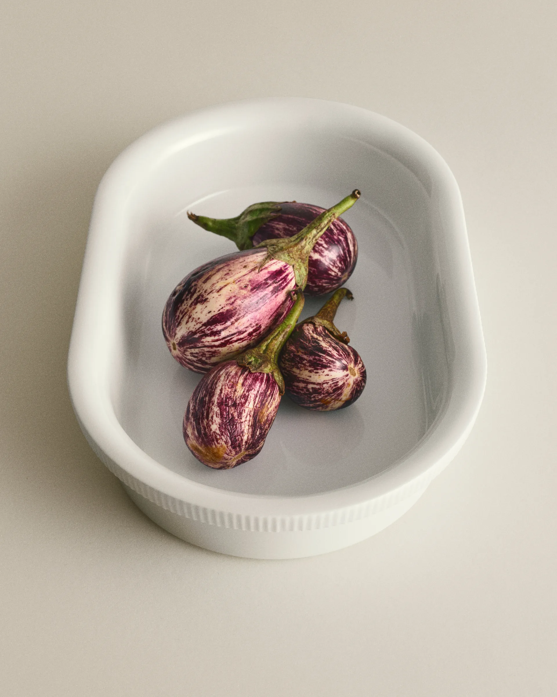 Pirofila ovale Bernadotte 20,1x31,6 cm, Bianco Georg Jensen