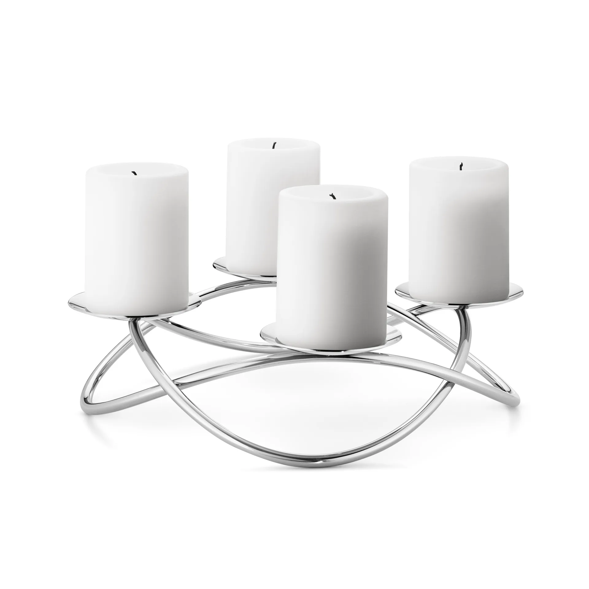 Porta candela per candelotto Season, lucidato Georg Jensen