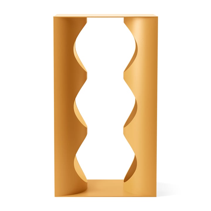 Portabottiglie Alfredo, capienza di 3 bottiglie, 33,6x12 cm - Giallo zafferano - Georg Jensen