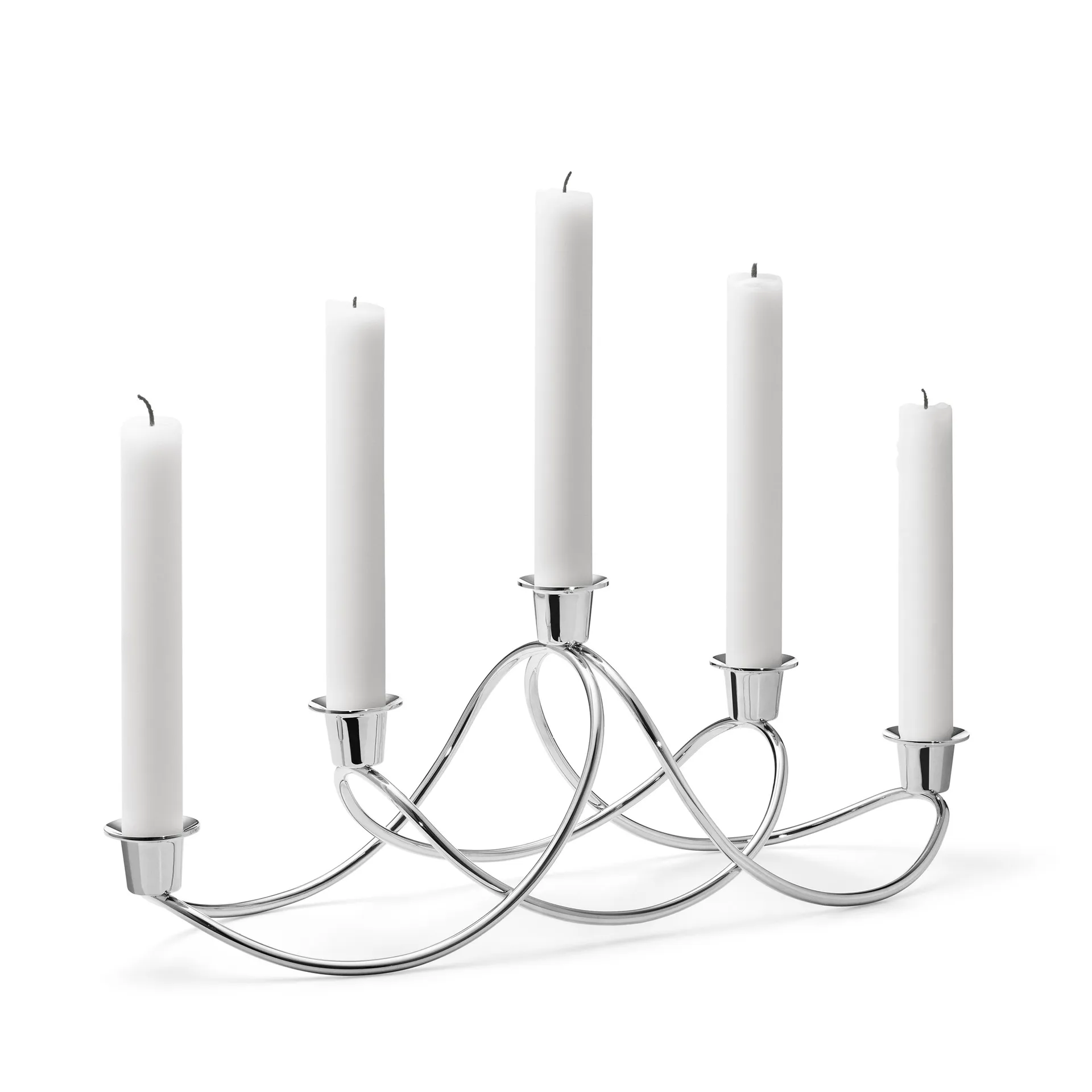 Portacandela Harmony, lucidato Georg Jensen