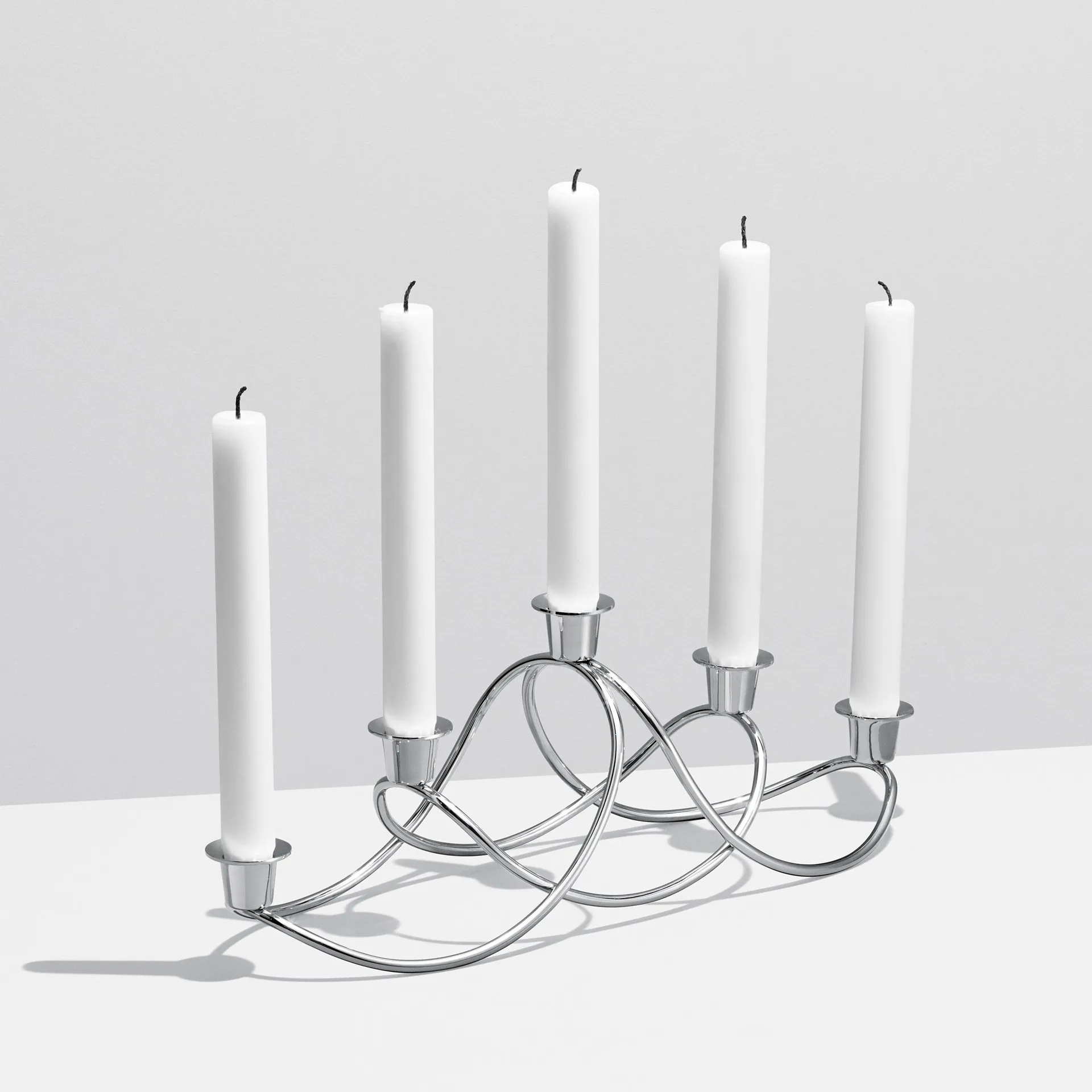 Portacandela Harmony, lucidato Georg Jensen