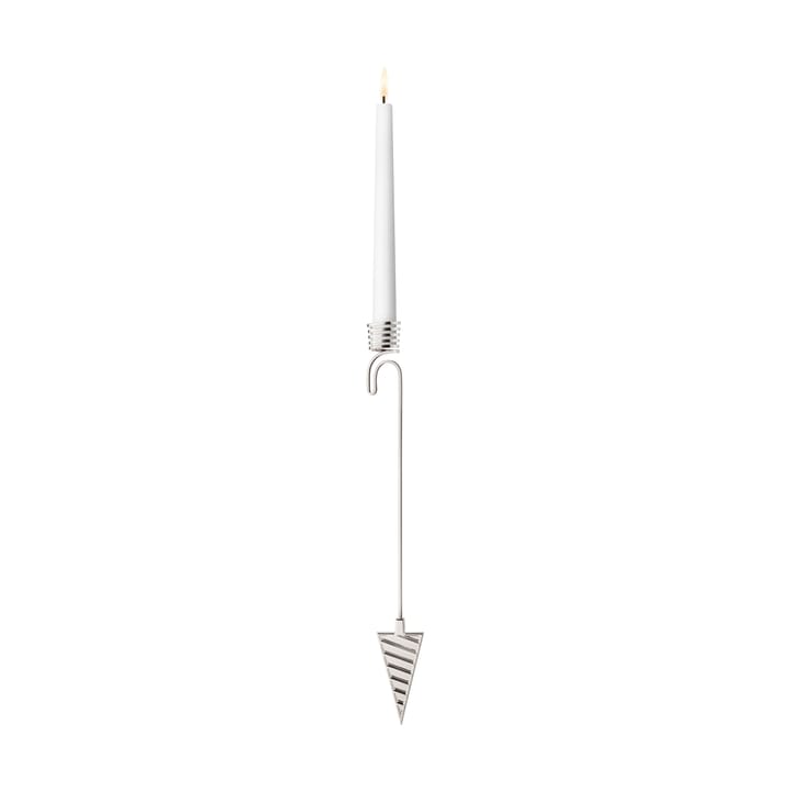 Portacandele a cono per albero di Natale 2025 - Lega di zinco placcato in palladio - Georg Jensen