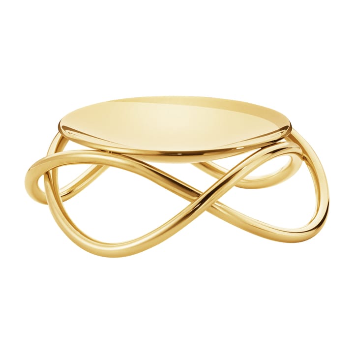 Portacandele Glow piccolo - Placcato in oro 18K - Georg Jensen
