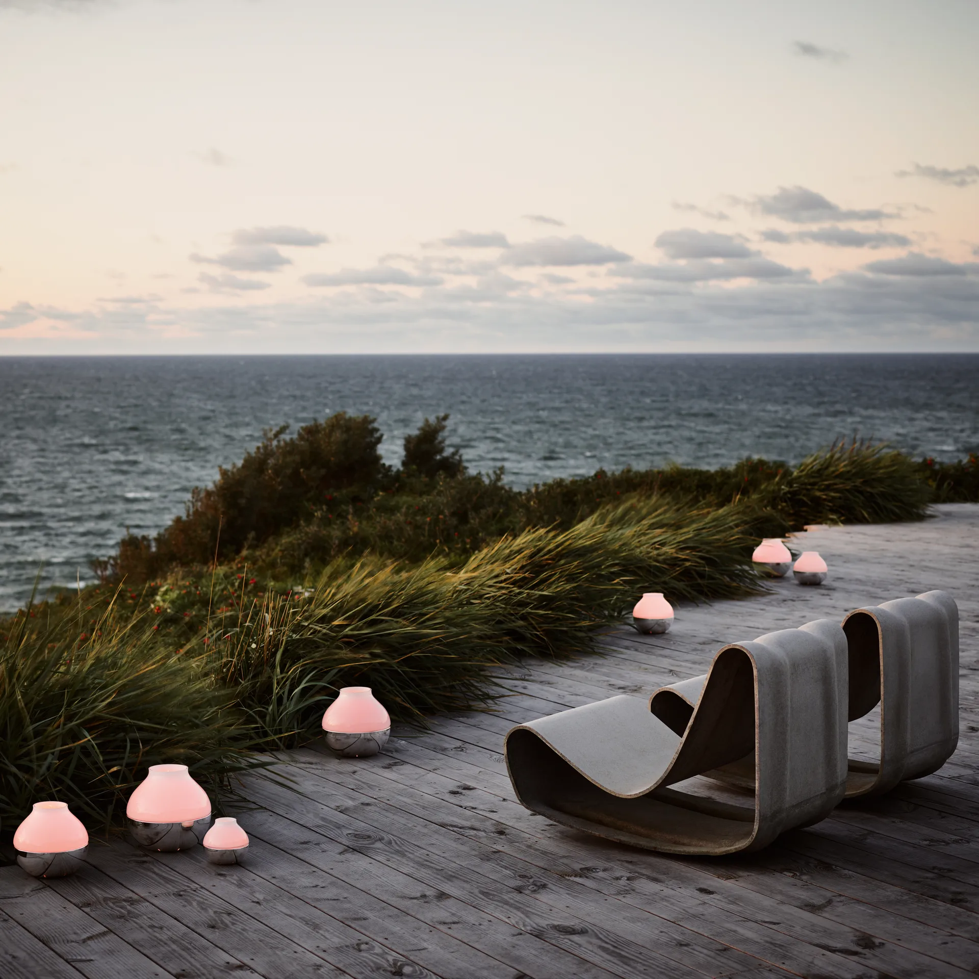 Portacandele Henning Koppel hurricane, Ø 19,2 cm
​ Georg Jensen