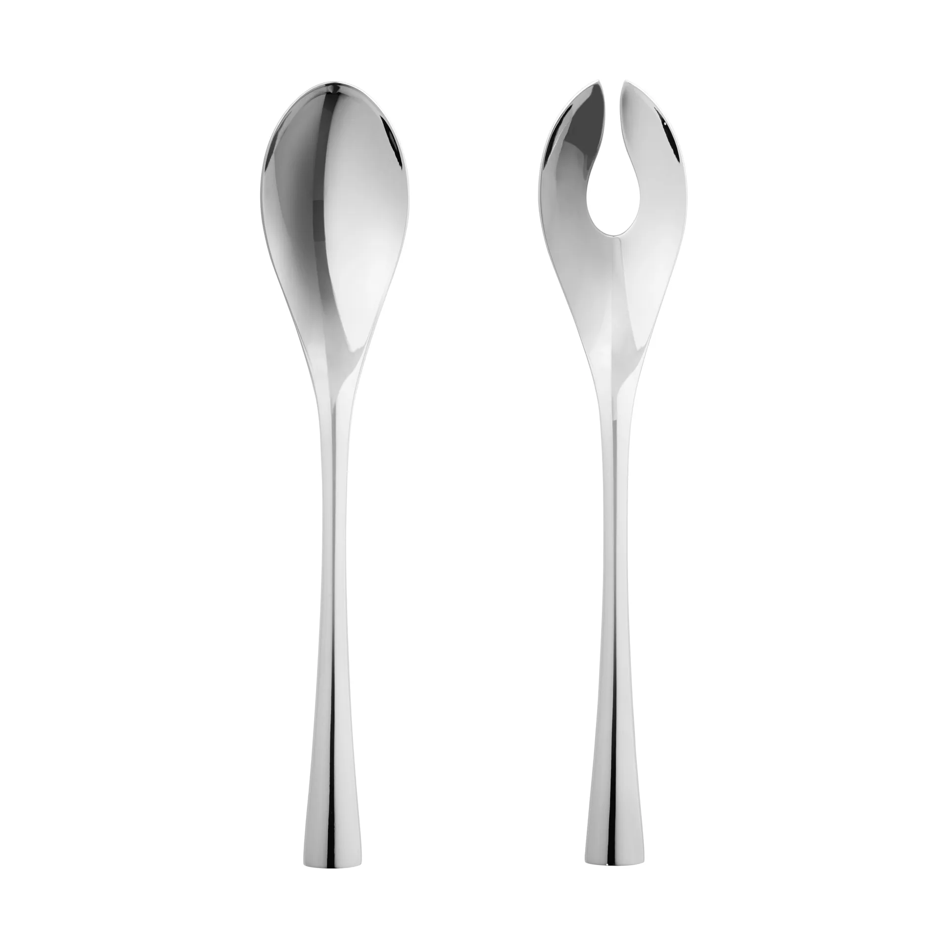 Posate da insalata Cobra, 2 pezzi, Acciaio inox Georg Jensen