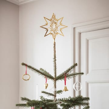 Puntale a stella per Albero di Natale Christmas Collectibles  - placcato oro - Georg Jensen