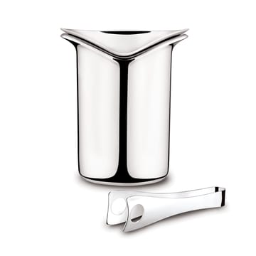 Secchiello per ghiaccio con pinze Wine - 21 cm - Georg Jensen