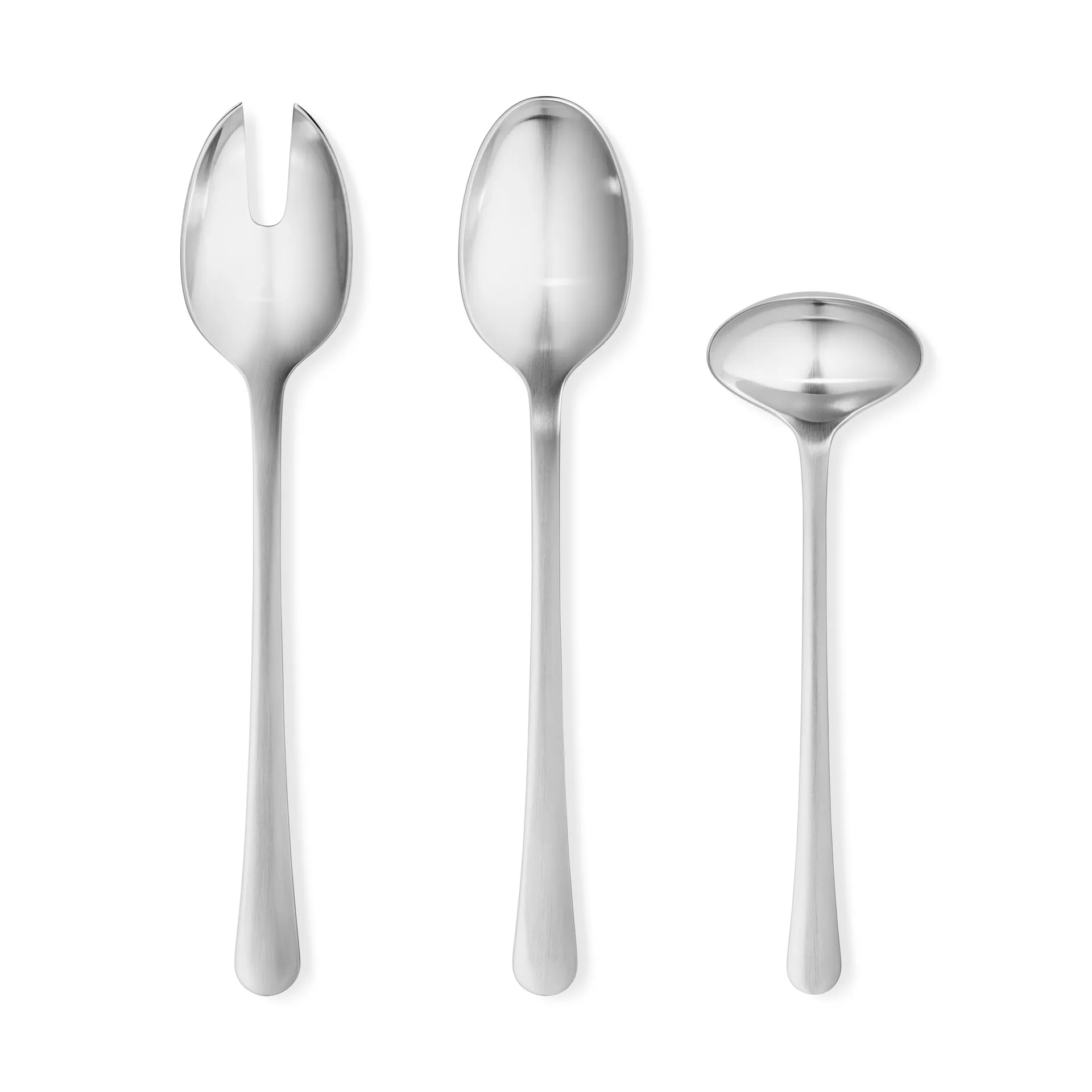 Servizio da portata Copenhagen opaco, 3 pezzi Georg Jensen
