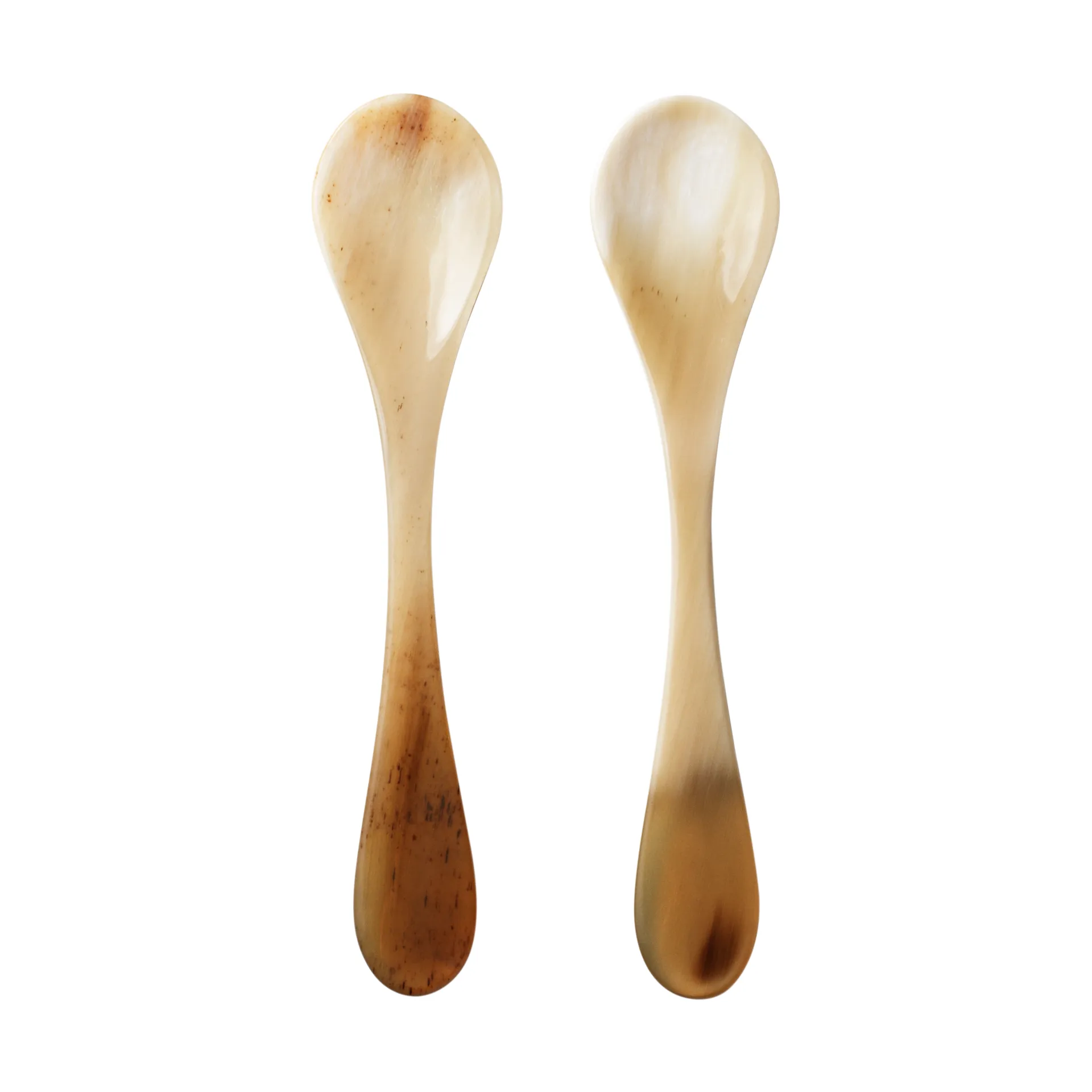 Set 2 cucchiai da caviale Indulgence, Corno Georg Jensen