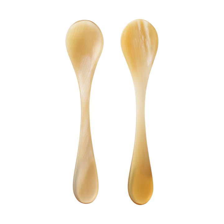 Set 2 cucchiai da caviale Indulgence, Corno Georg Jensen