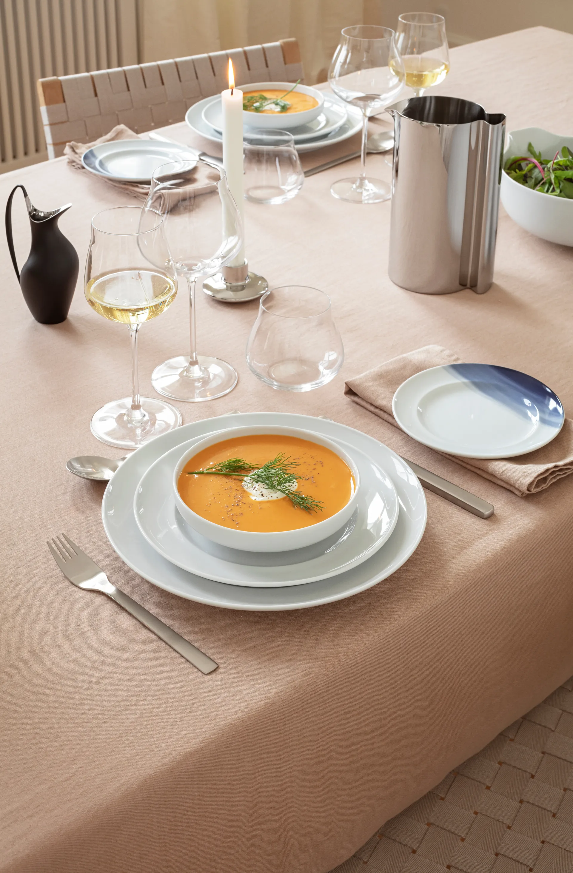Set da servizio Koppel, Bianco Georg Jensen