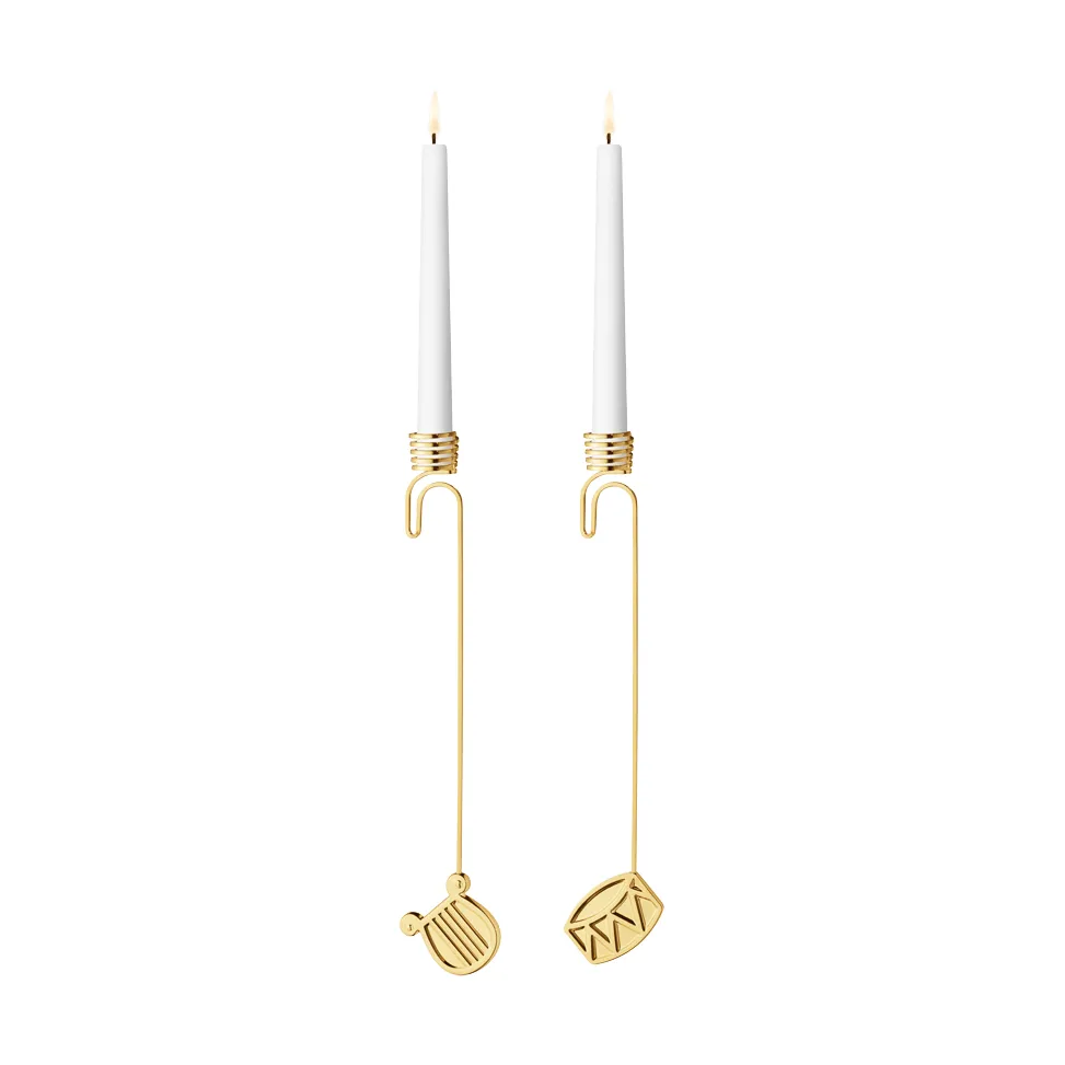 Set di candelieri 2026, Oro Georg Jensen