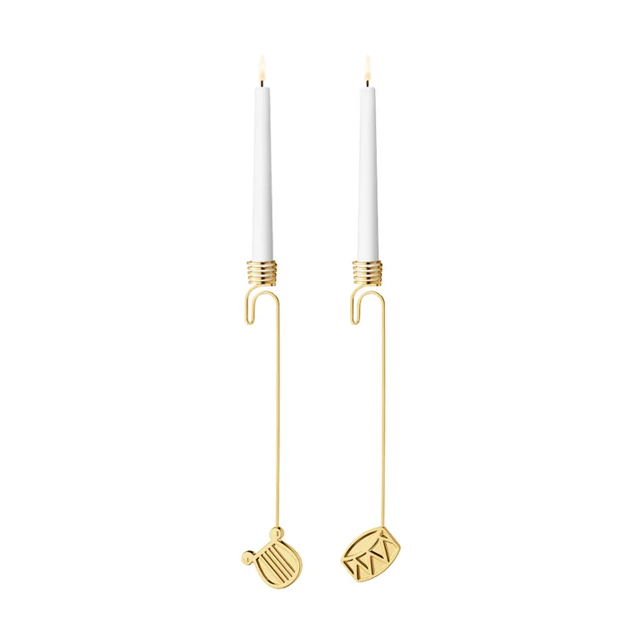 Set di candelieri 2026 - Oro - Georg Jensen