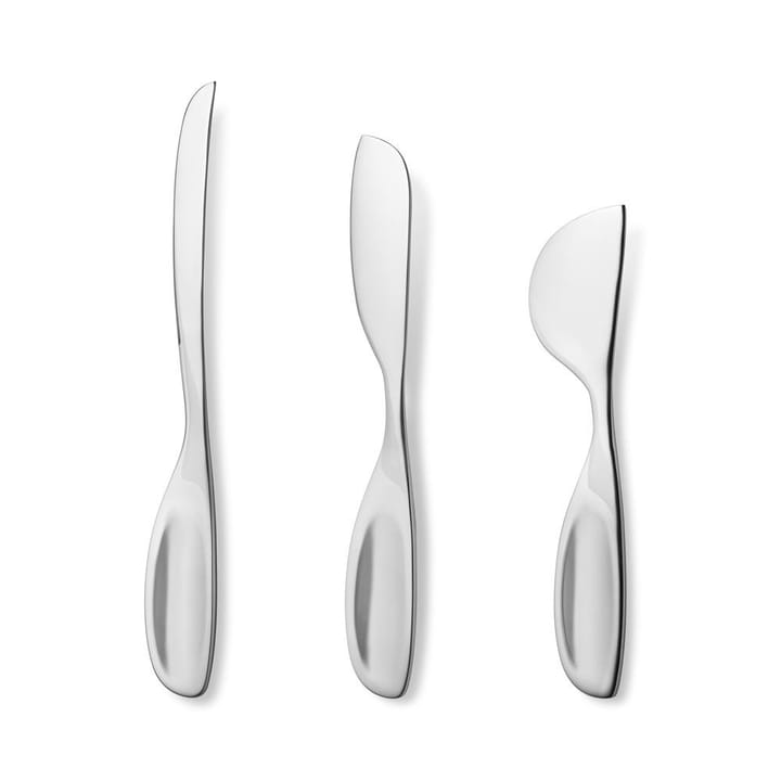 Set di coltelli da formaggio Alfredo - Confezione da 3 - Georg Jensen