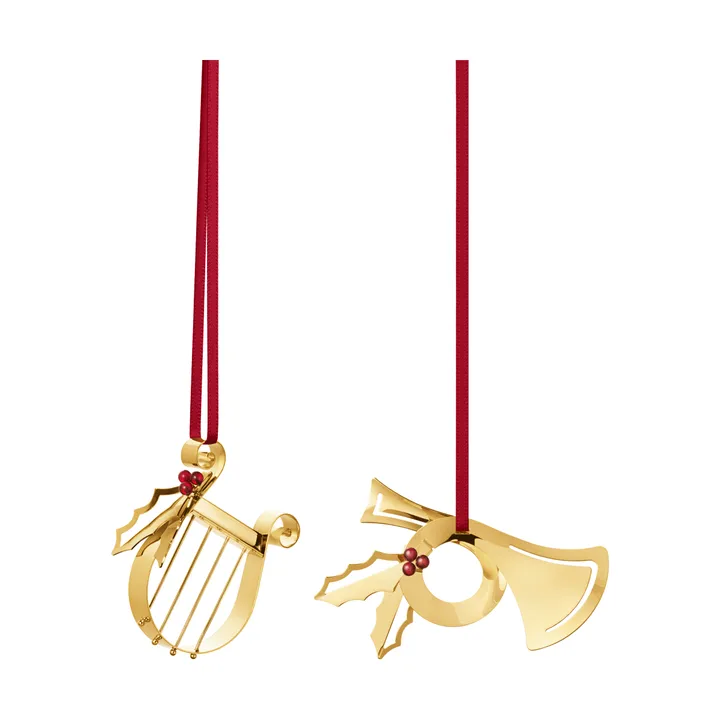 Set di decorazioni natalizie 2026 - Oro - Georg Jensen
