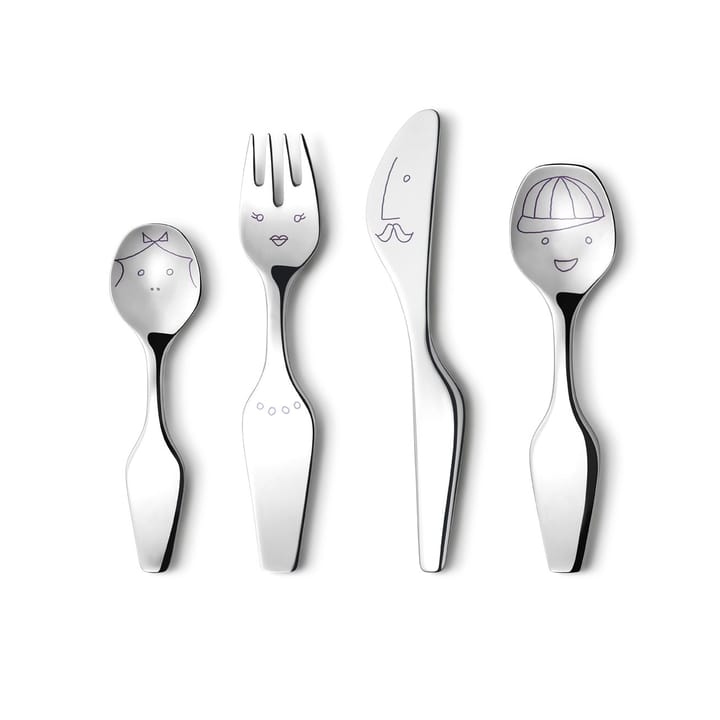 Set di posate The Twist Family - 4 pezzi - Georg Jensen