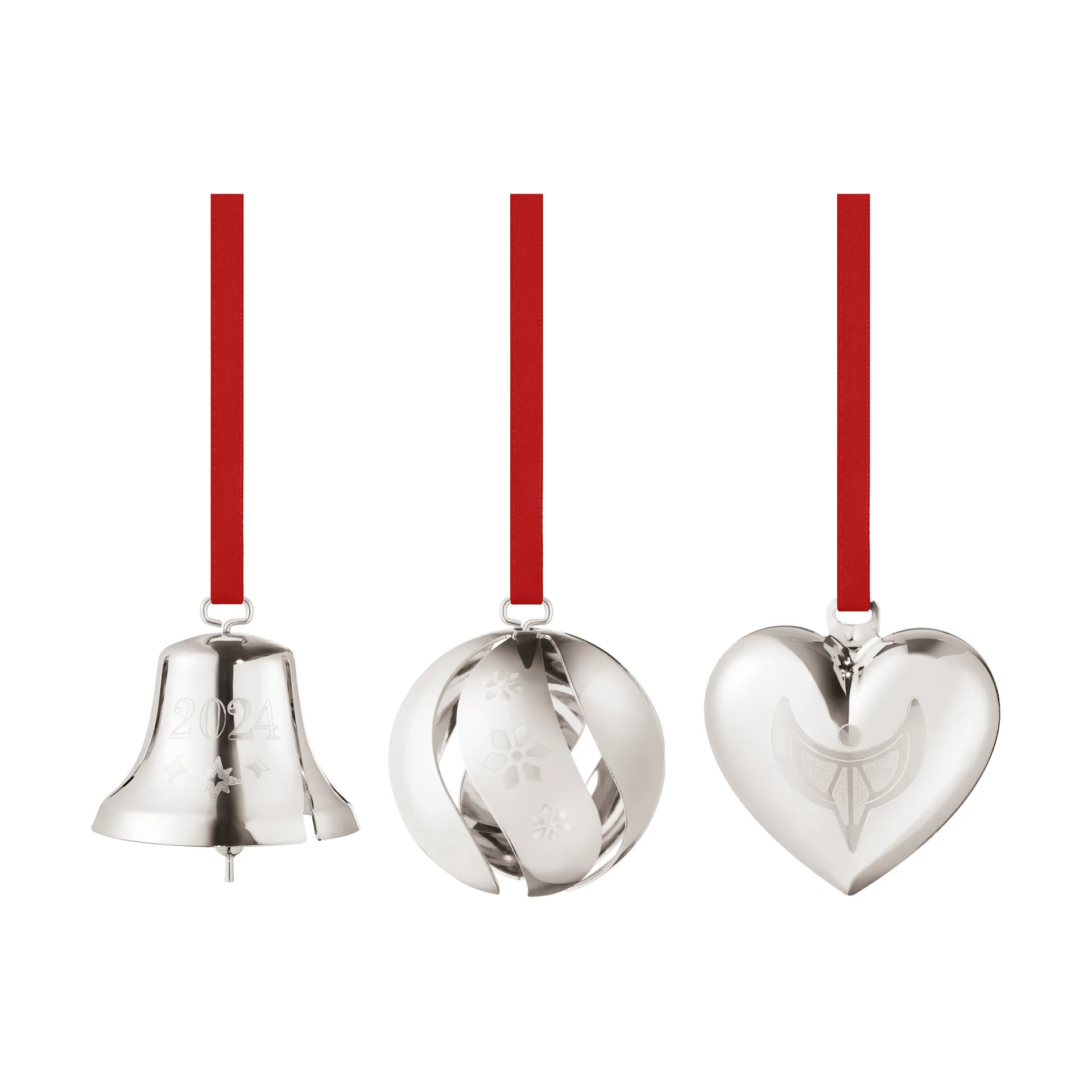 Set regalo 2024 da 3 pezzi, Placcato in palladio Georg Jensen