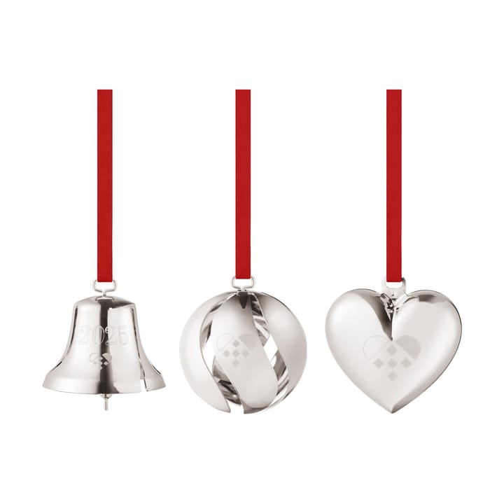 Set regalo 3 pezzi 2025 - Ottone placcato in palladio - Georg Jensen