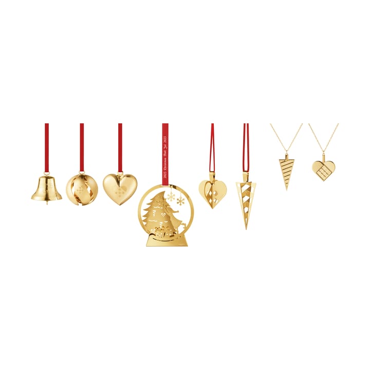 Set regalo 8 pezzi 2025 - Acciaio inossidabile placcato in oro - Georg Jensen