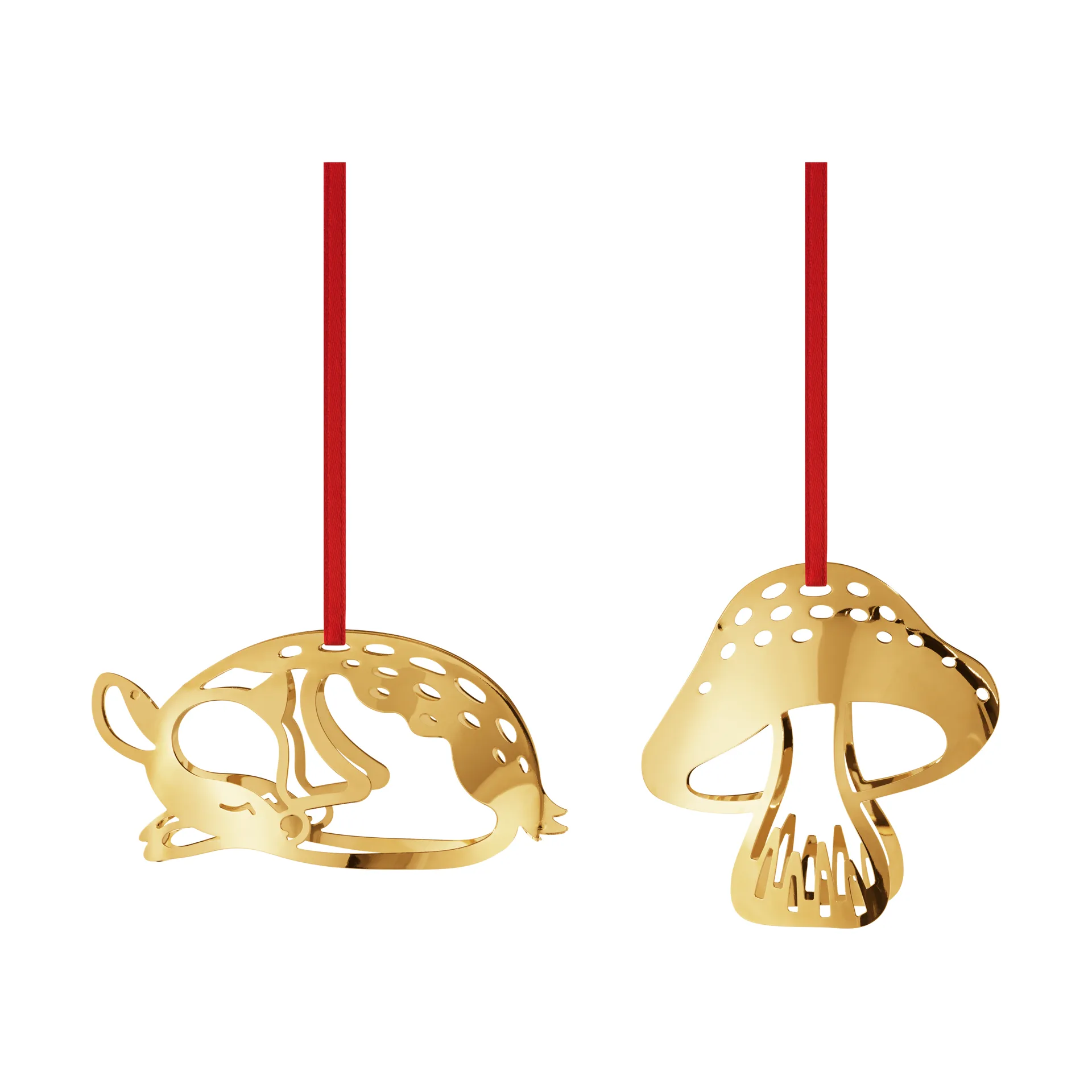 Set regalo anno 2023, 2 pezzi, Laminato in oro Georg Jensen