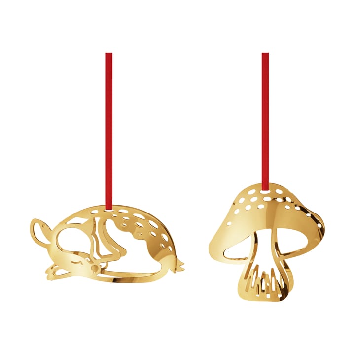 Set regalo anno 2023, 2 pezzi, Laminato in oro Georg Jensen