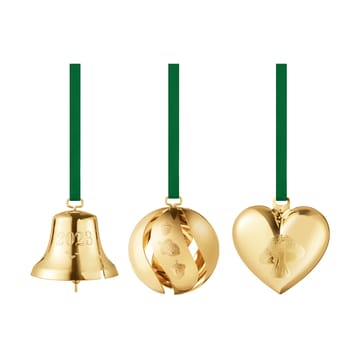 Set regalo anno 2023, 3 pezzi - Laminato in oro - Georg Jensen