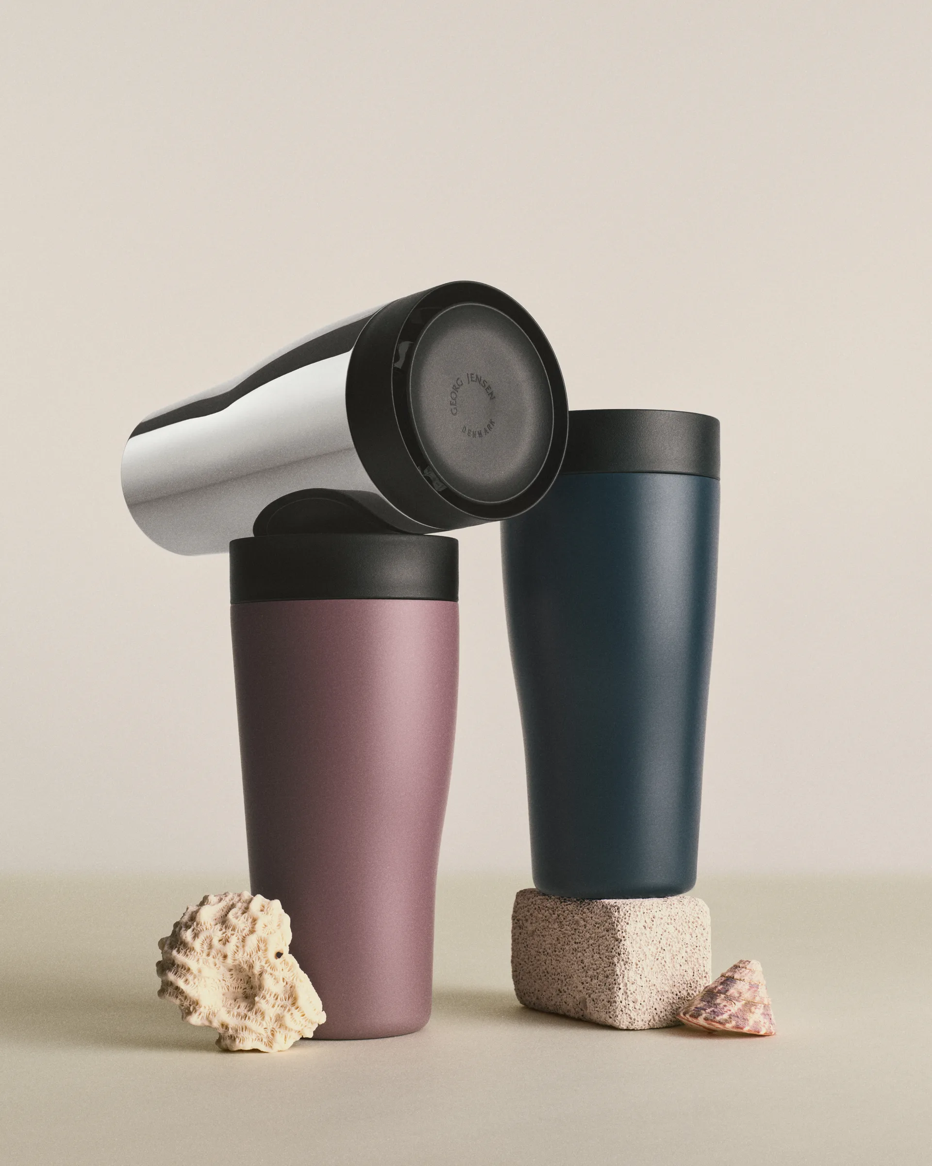 Tazza termica Sky 40 cl, Acciaio inossidabile Georg Jensen