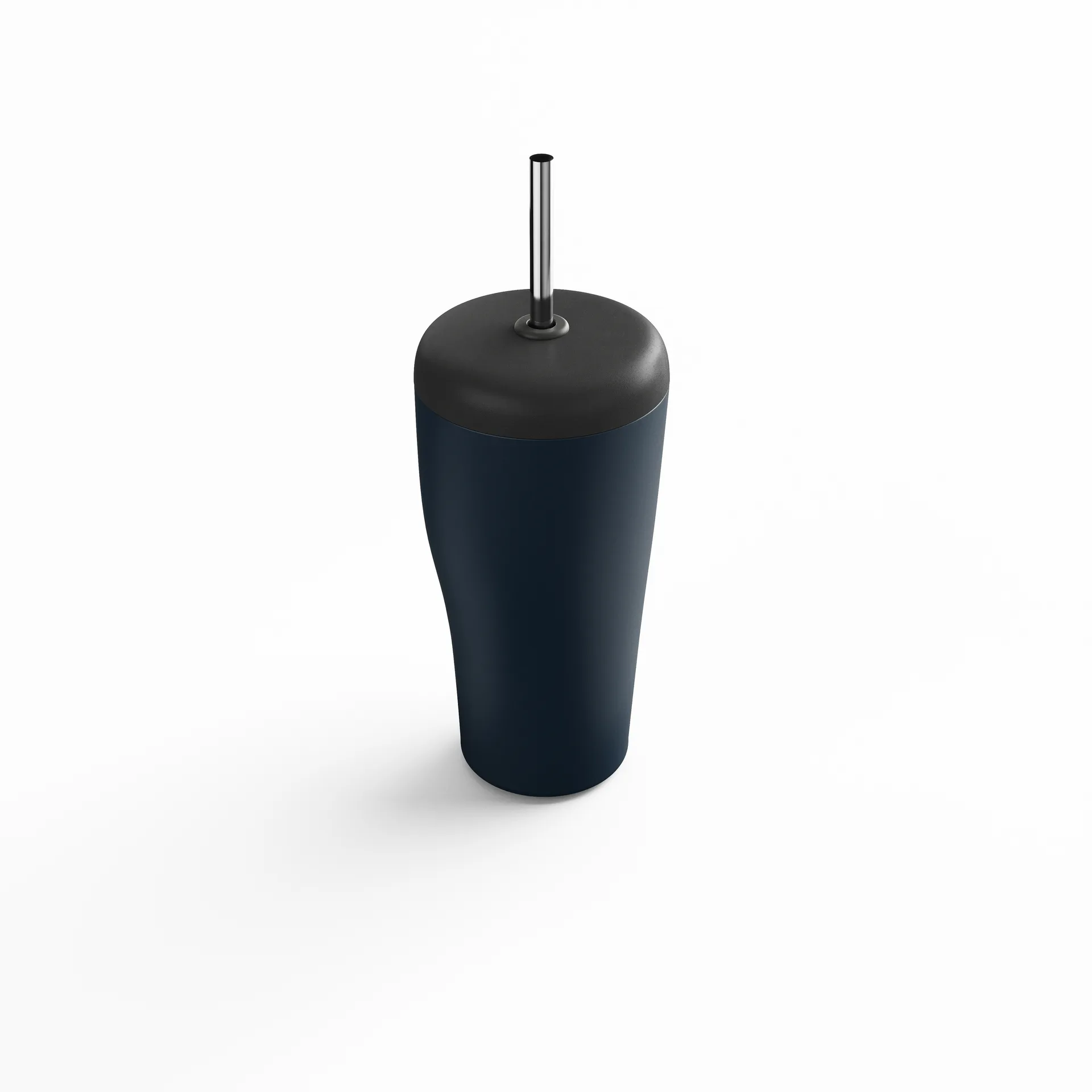 Tazza termica Sky con cannuccia 40 cl, Blu Georg Jensen