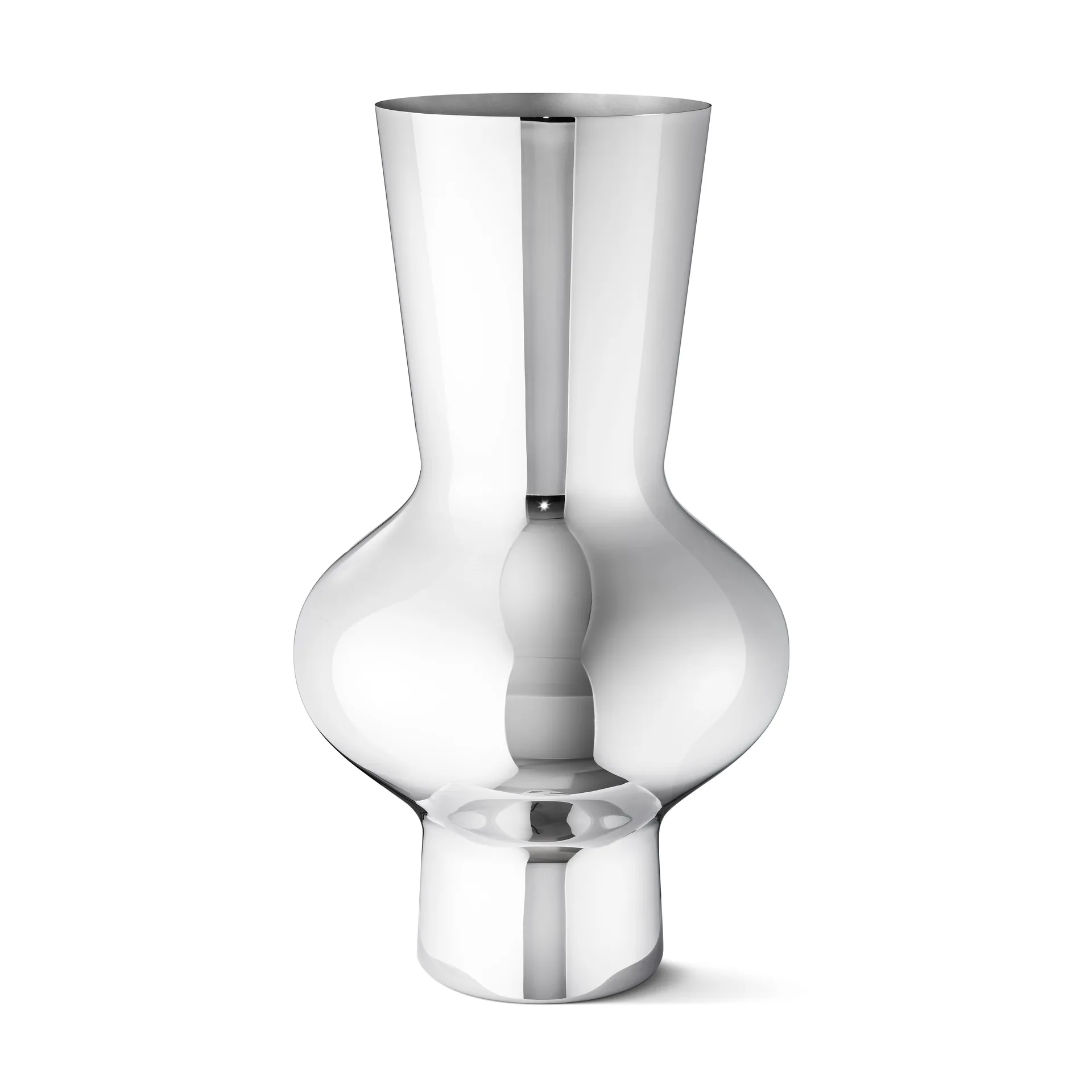 Vaso Alfredo in acciaio inox, grande, 47 cm Georg Jensen