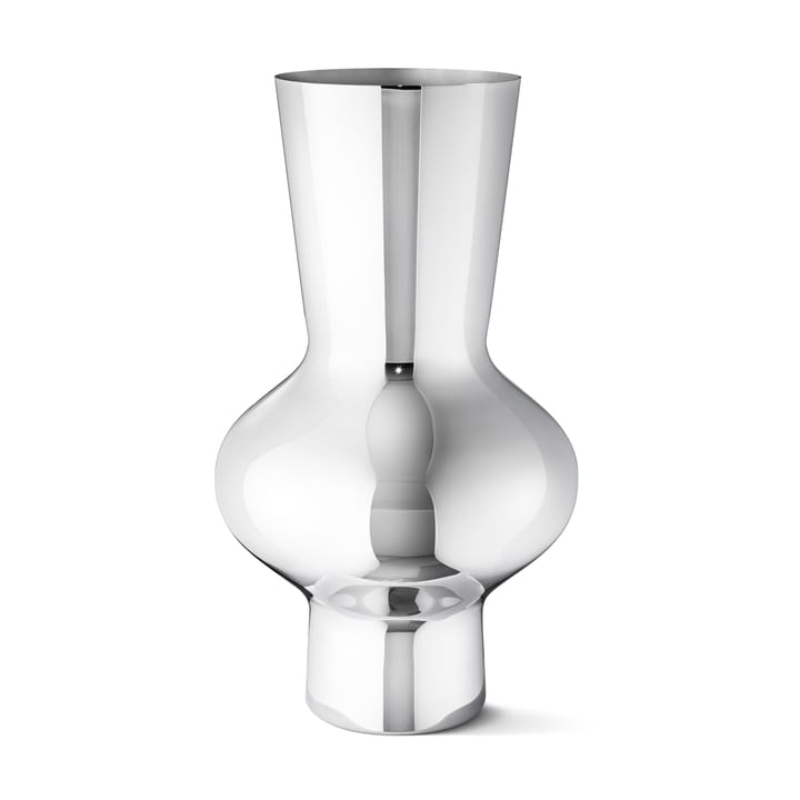 Vaso Alfredo in acciaio inox - grande, 47 cm - Georg Jensen