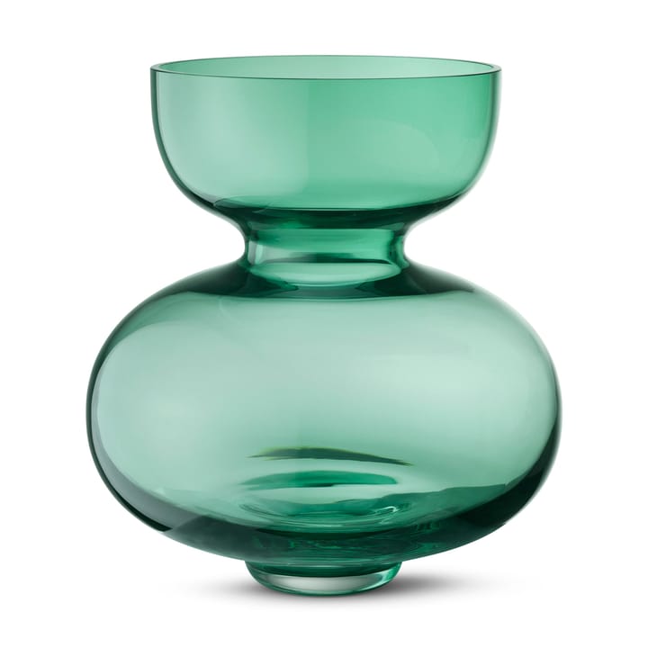 Vaso Alfredo verde brillante - 25 cm - Georg Jensen