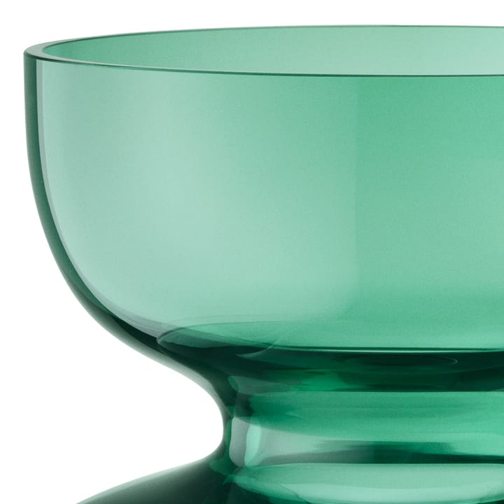 Vaso Alfredo verde brillante - 25 cm - Georg Jensen