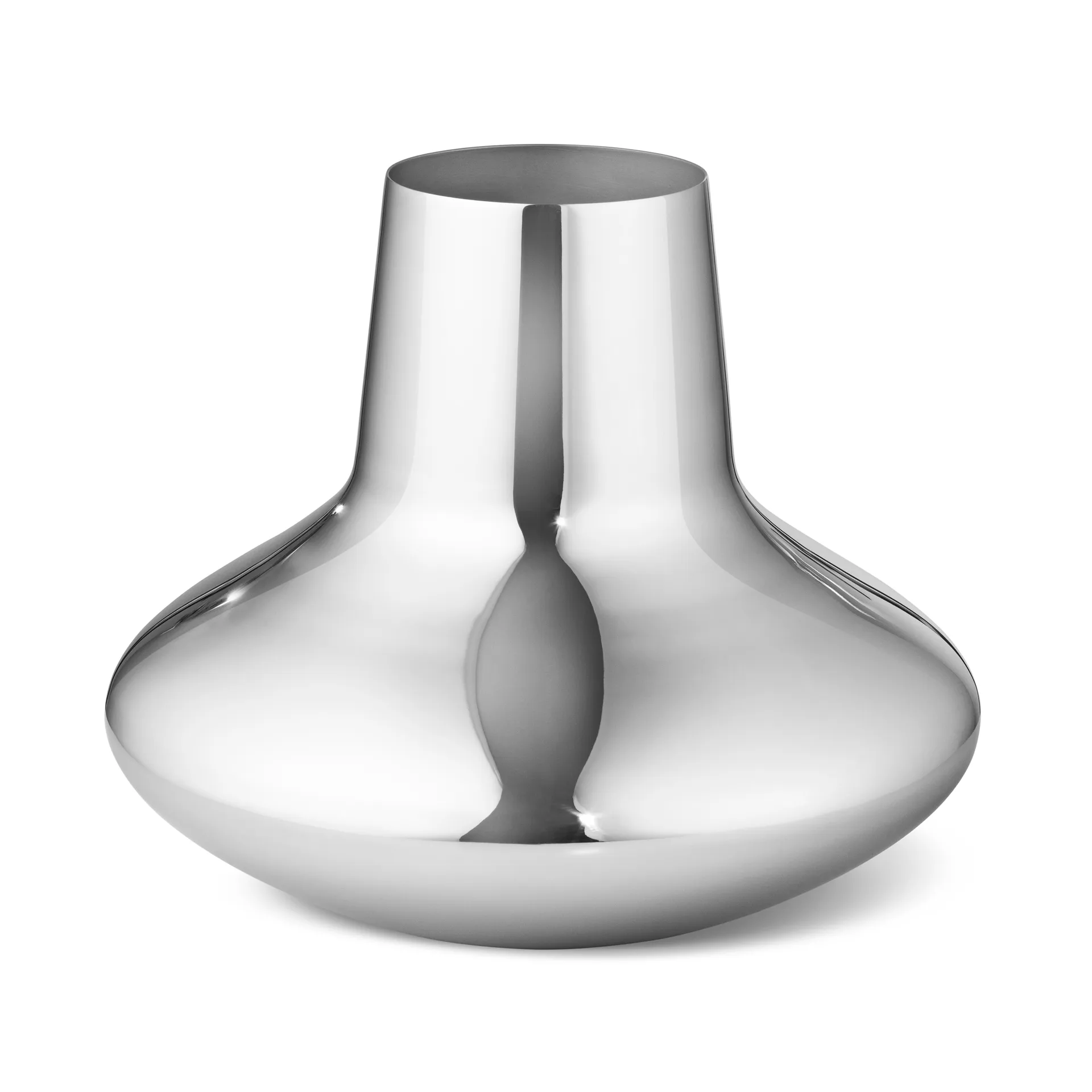 Vaso in acciaio inossidabile Henning Koppel , Medio, 18.5 cm Georg Jensen