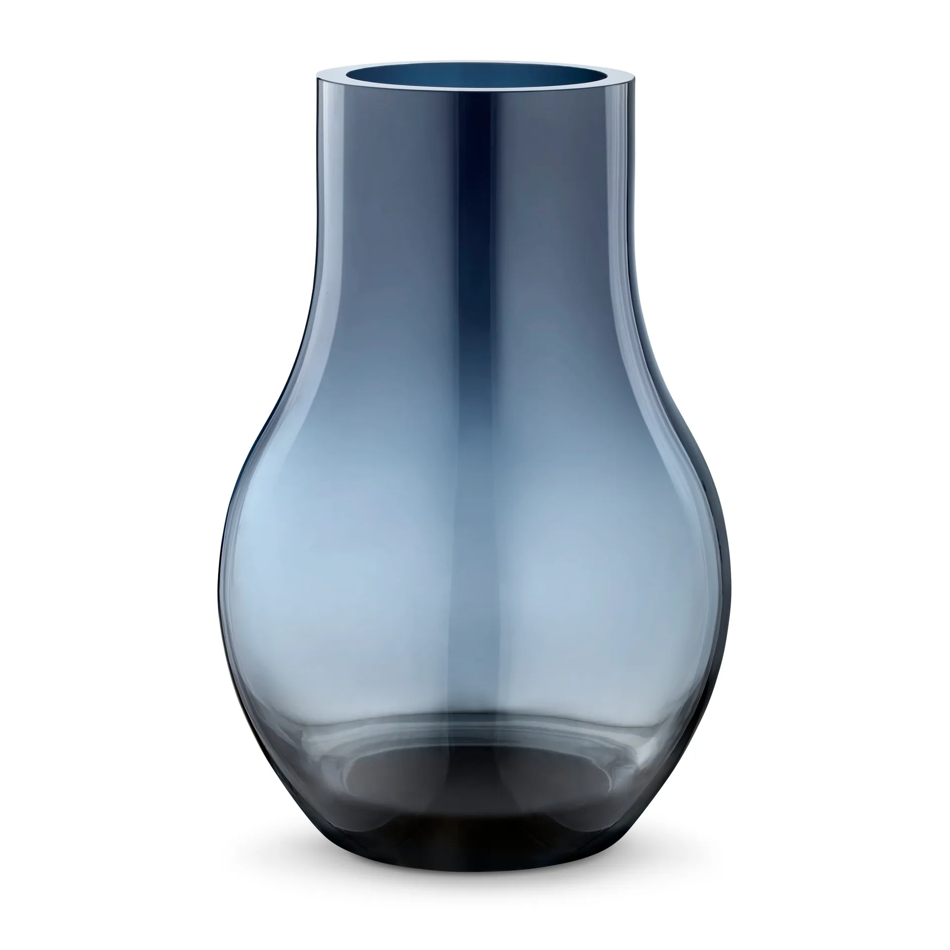 Vaso in vetro Cafu blu, medio, 30 cm Georg Jensen